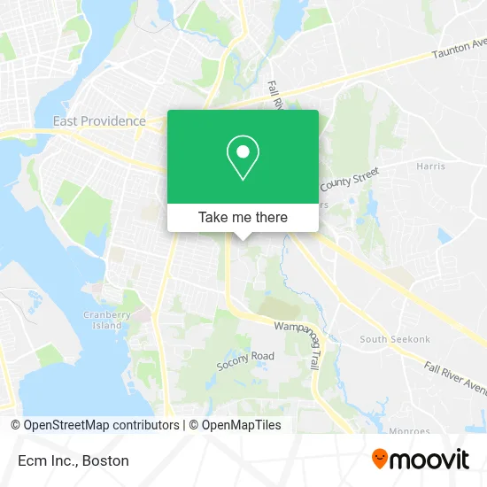 Ecm Inc. map