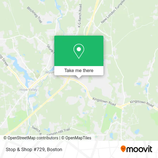 Stop & Shop #729 map