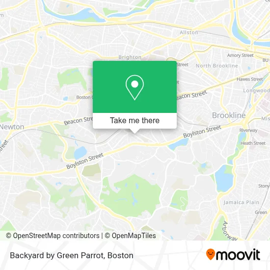 Backyard by Green Parrot map