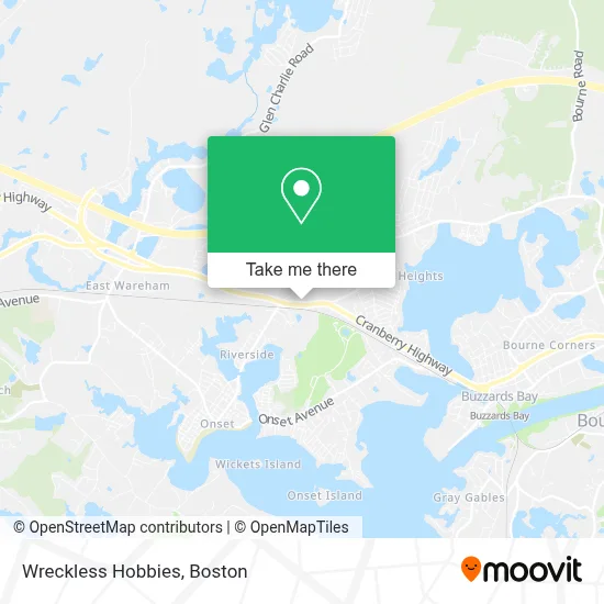 Wreckless Hobbies map