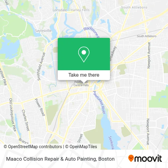 Maaco Collision Repair & Auto Painting map