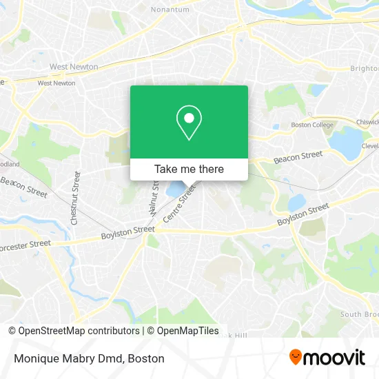 Monique Mabry Dmd map