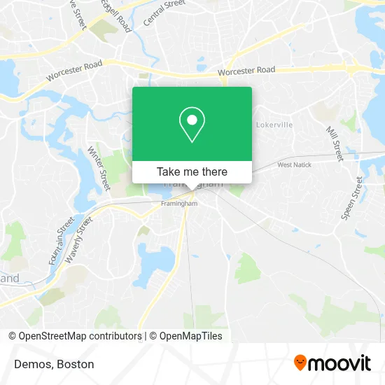 Demos map