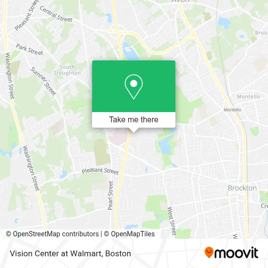 Vision Center at Walmart map