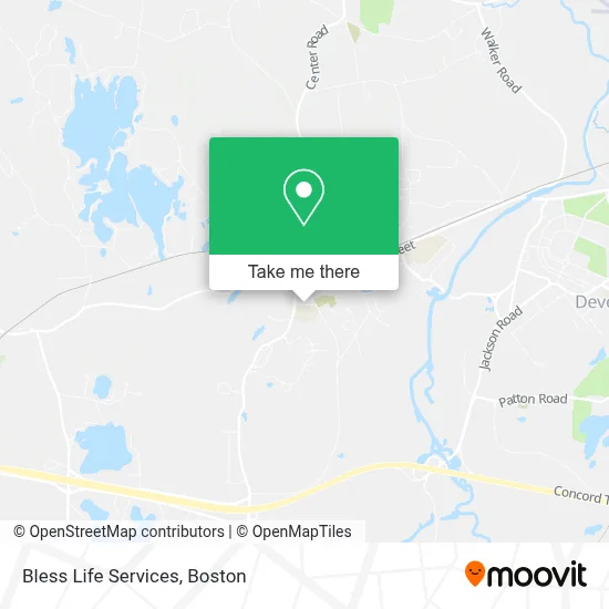 Bless Life Services map