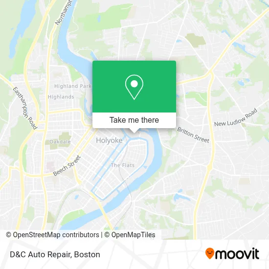 D&C Auto Repair map