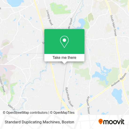 Standard Duplicating Machines map