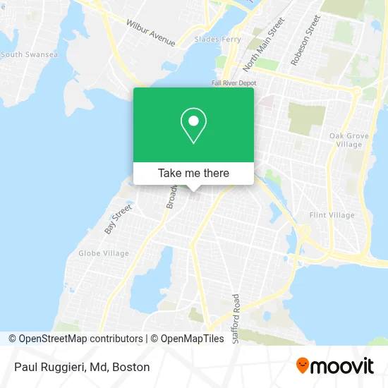 Paul Ruggieri, Md map