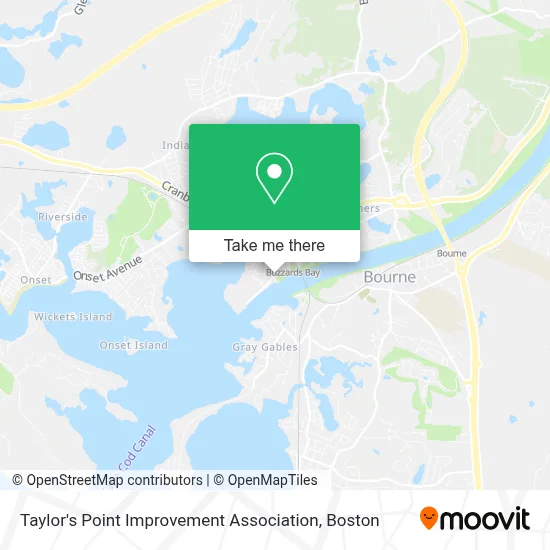 Taylor's Point Improvement Association map