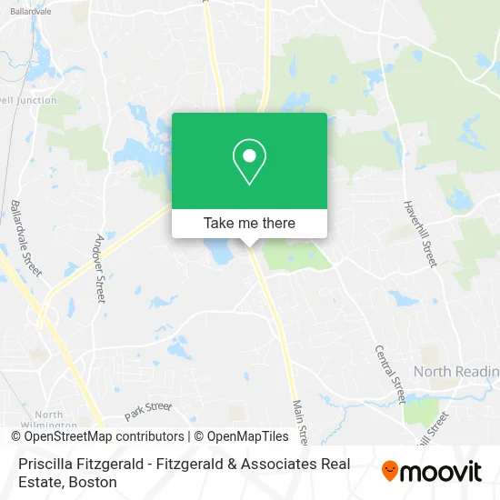 Priscilla Fitzgerald - Fitzgerald & Associates Real Estate map