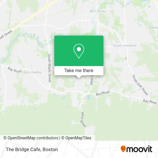 The Bridge Cafe map