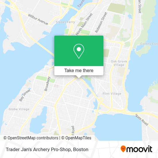 Trader Jan's Archery Pro-Shop map