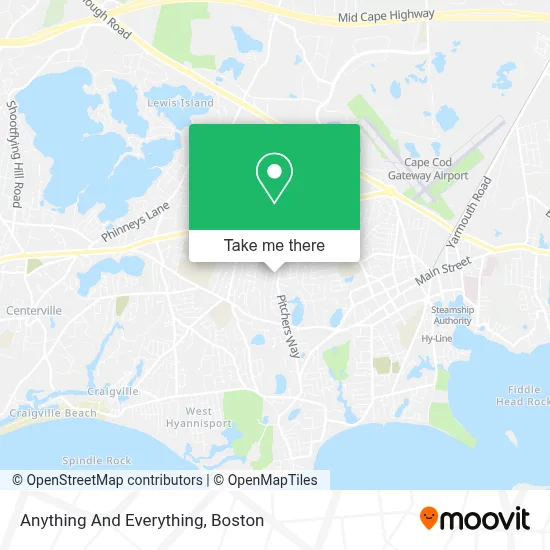Anything And Everything map