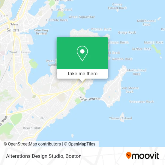 Alterations Design Studio map