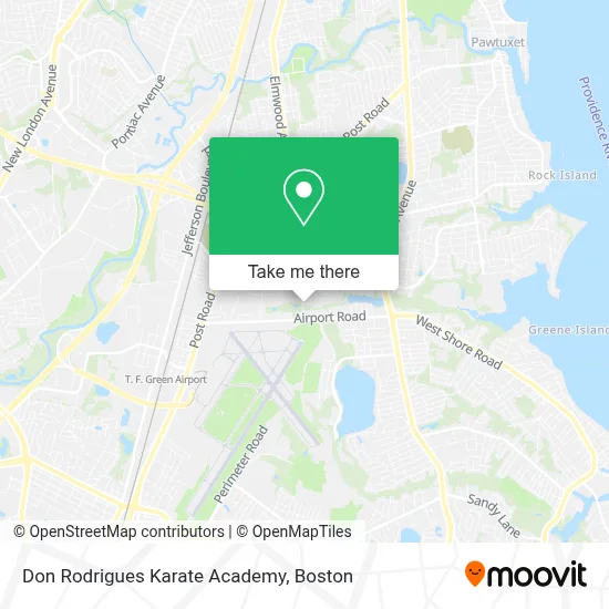 Don Rodrigues Karate Academy map