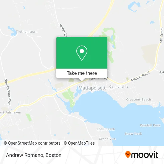 Andrew Romano map