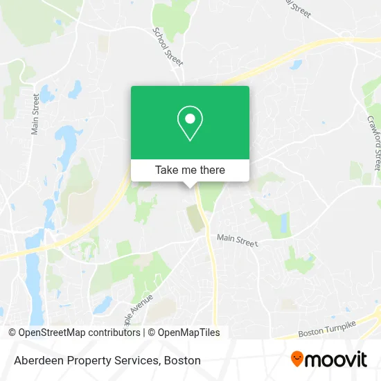 Aberdeen Property Services map