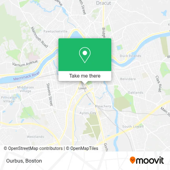 Ourbus map