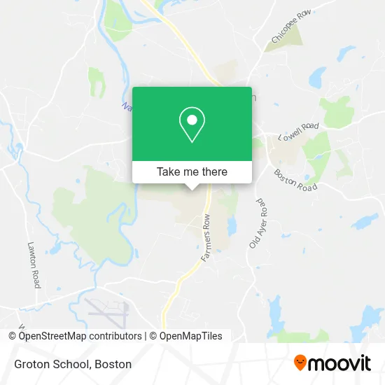 Groton School map