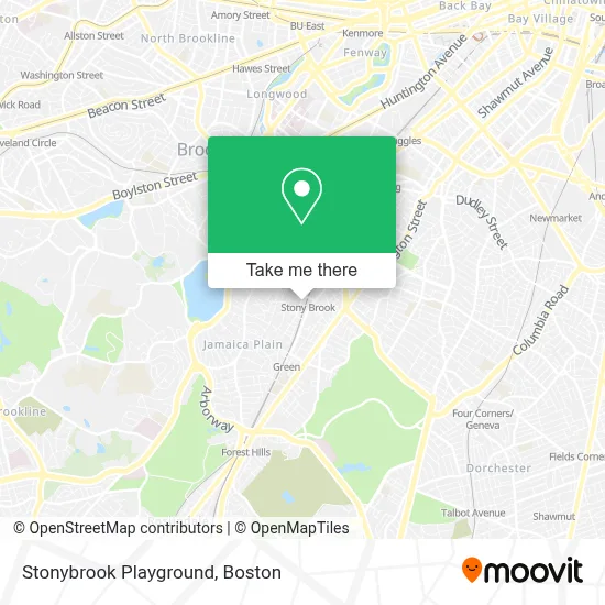 Stonybrook Playground map