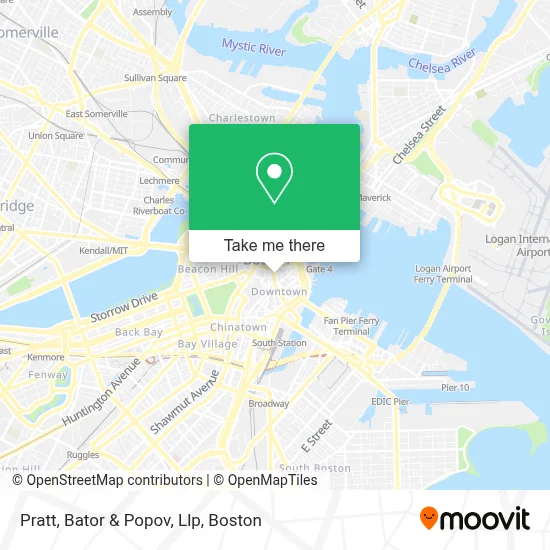 Pratt, Bator & Popov, Llp map