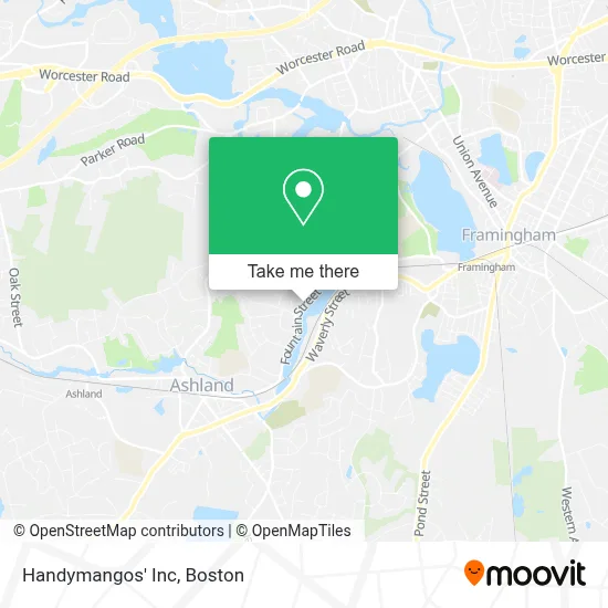 Handymangos' Inc map