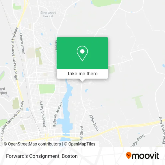 Forward's Consignment map