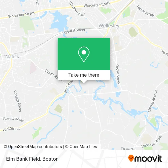 Elm Bank Field map