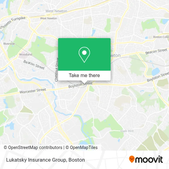 Lukatsky Insurance Group map
