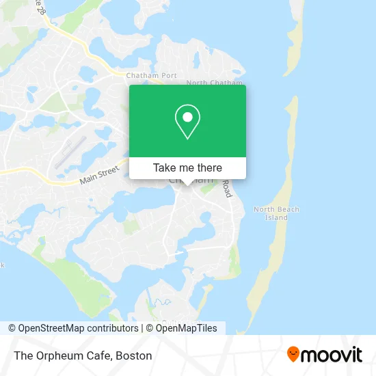 The Orpheum Cafe map