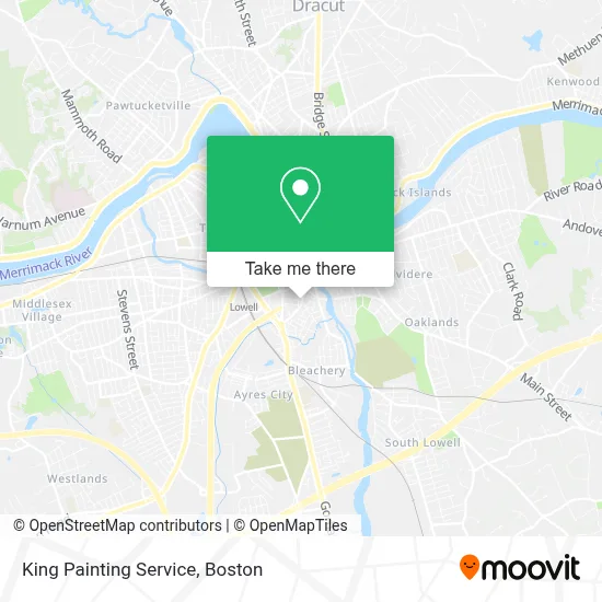 King Painting Service map