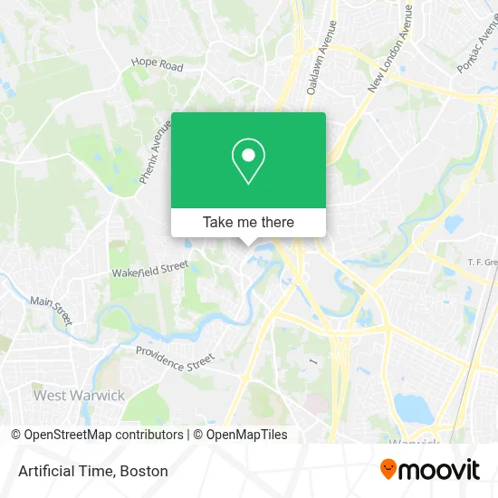 Artificial Time map