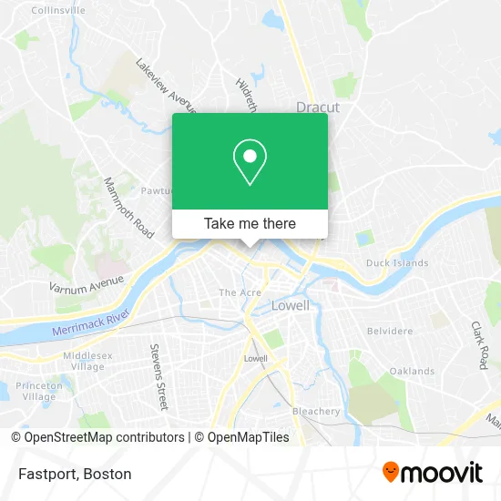 Fastport map