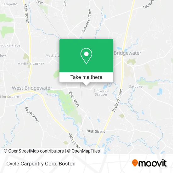 Cycle Carpentry Corp map