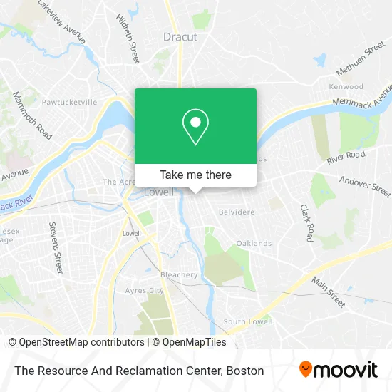 The Resource And Reclamation Center map