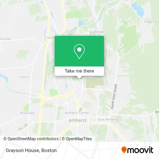 Grayson House map