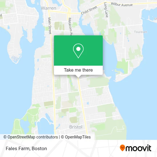 Fales Farm map