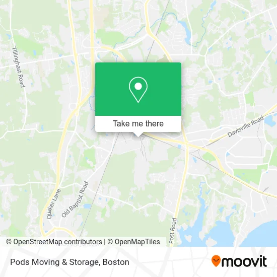 Pods Moving & Storage map