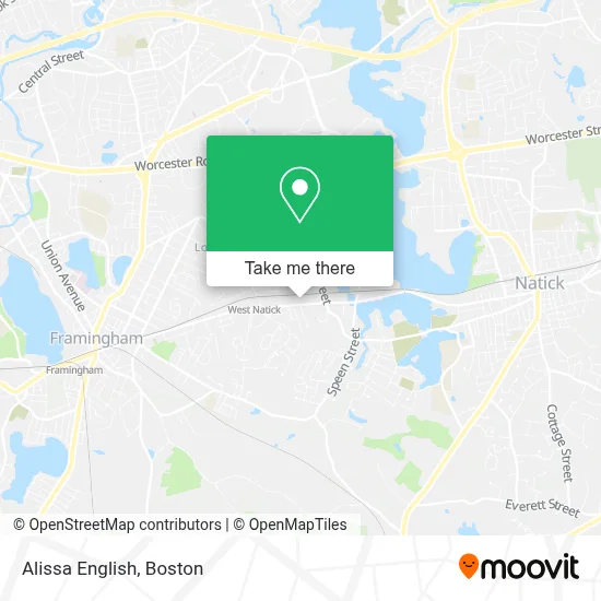 Alissa English map