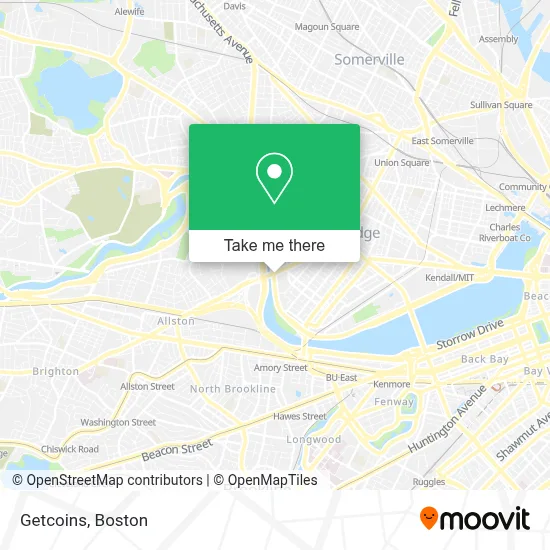 Getcoins map