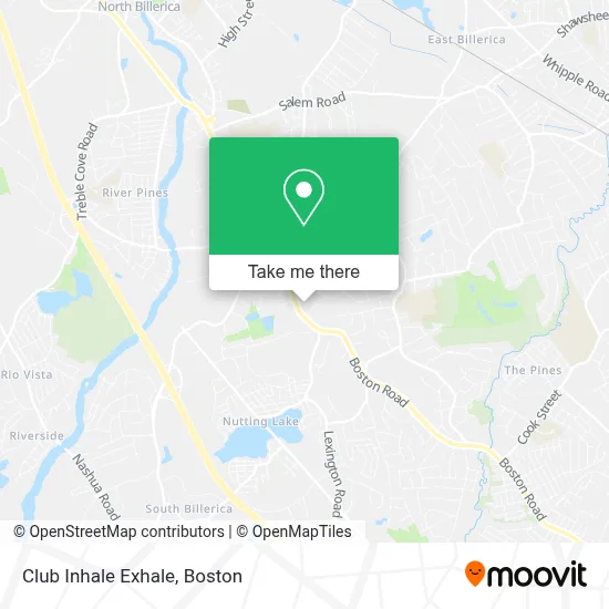 Club Inhale Exhale map