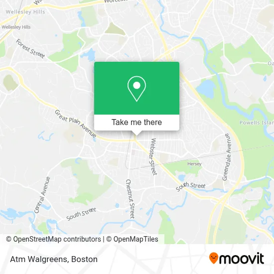 Atm Walgreens map