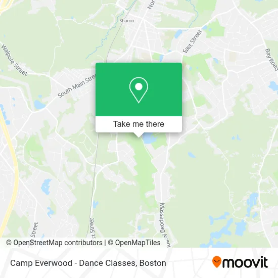 Camp Everwood - Dance Classes map