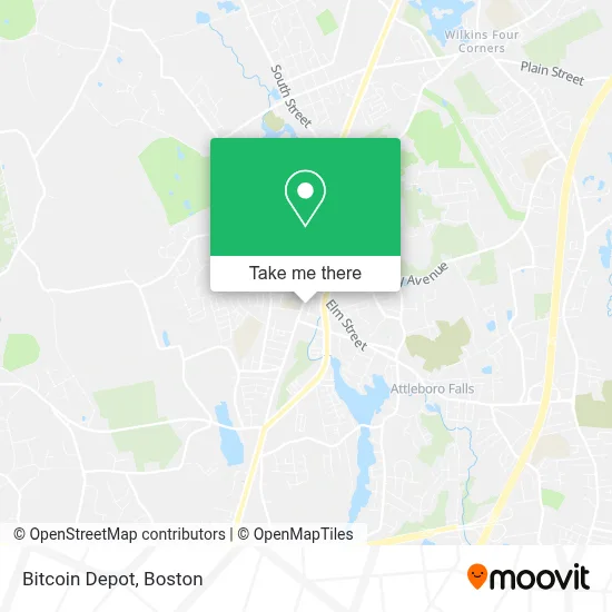Bitcoin Depot map