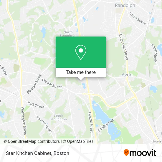 Star Kitchen Cabinet map