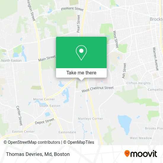 Thomas Devries, Md map