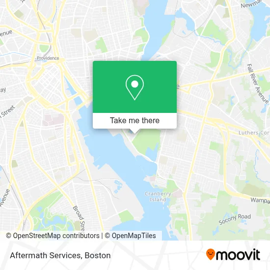 Aftermath Services map