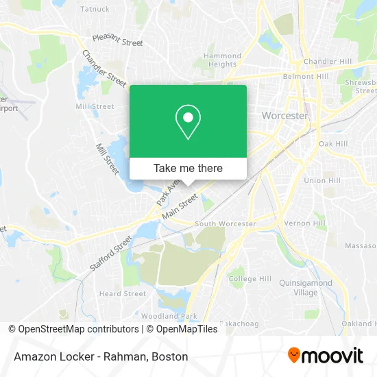 Amazon Locker - Rahman map