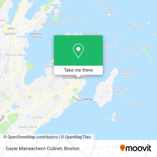 Gayle Maceachern Colinet map