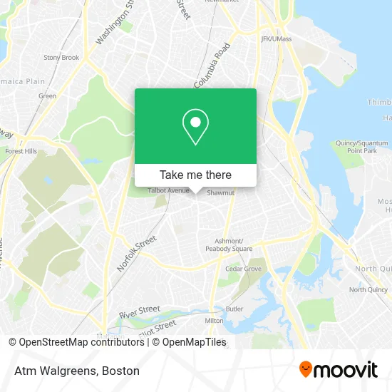 Atm Walgreens map